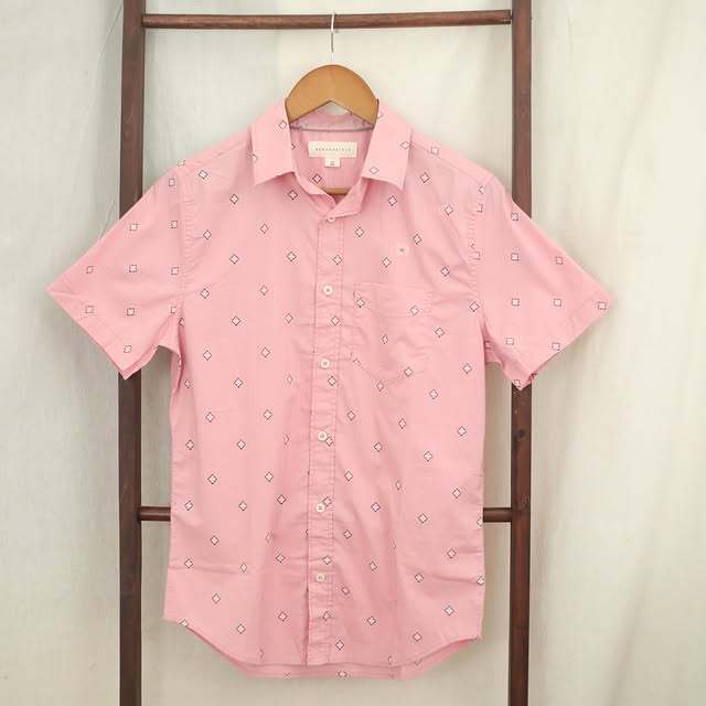 Kemeja Pria Lengan Pendek Shortsleeve Shirt M62 RF182 - foto 2
